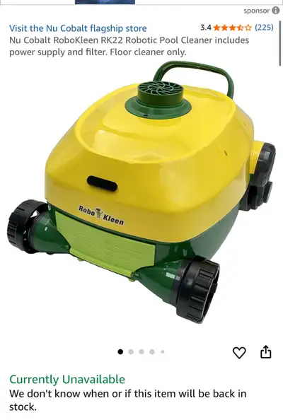 RoboKleen RK22 Robotic Pool Cleaner, View more