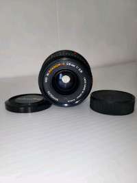 Minolta MD W Rokkor -X 28mm F/ 2 .8 Wide Angle Prime Lens 