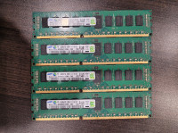 Samsung 16GB PC3-12800 DDR3-1600MHz ECC Registered CL11 240-Pin