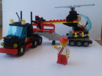 LEGO 6357 vintage Stunt Copter and Truck