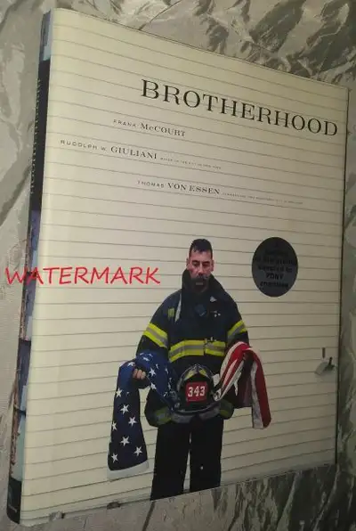 BROTHERHOOD, FIREFIGHTERS, ILLUS., BOOK, FRANK MCCOURT, 2001, View more