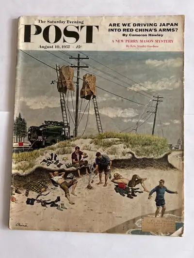  The Saturday Evening Post Aug 10 1957, View more
