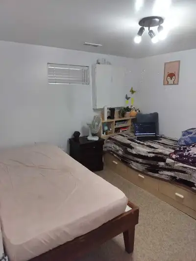 Shared room for rent with one Indian girl in a bright 2 bedroom basement located near Neilson and Sh...