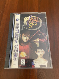 Panzer Dragoon Saga Sega Saturn Vintage Video Game