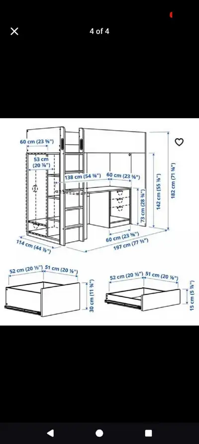 Lit mezzanine// Loft bed, View more