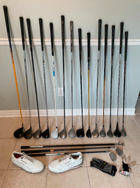 Quality RIGHT Individual Golf Clubs, Scoop and Shoes
