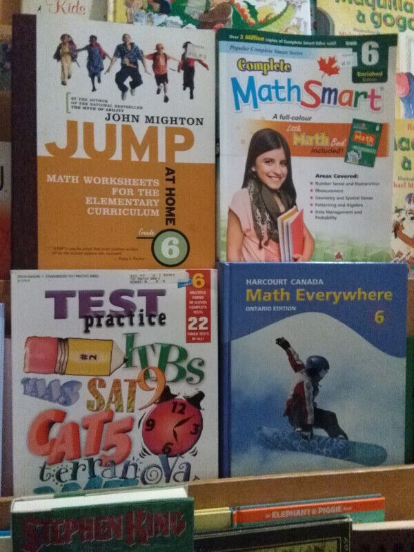 Test Practice Grade 6,Complete Math Smart Grade 6,Jump at Home & in Textbooks in City of Toronto