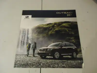 2017 Subaru Outback Brochure. New. Can Mail anywhere in Canada, View more