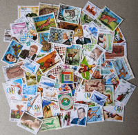 Cambodia Stamps, 80 Different