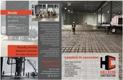 Concrete Labourer Hiring Job Posting: Concrete Laboruer - Flat Floors Preparation and Finishing Loca...