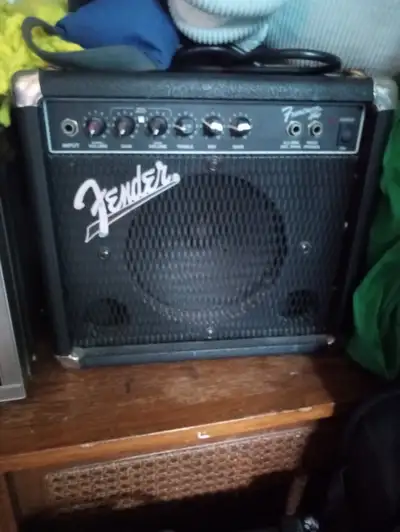 Barely used Fender practice amp, View more