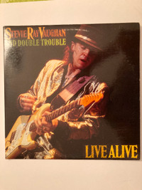 Stevie Ray Vaughan & Double Trouble Live Alive 2  LPs E2 40511