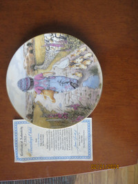 Thursday Child decorative plate (Hamilton Collection)