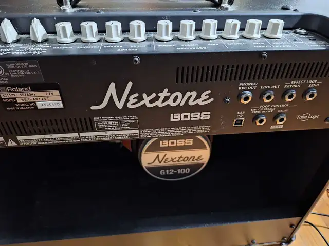 Boss Nextone Artist with GA-FC Pedal in Amps & Pedals in West Island - Image 3