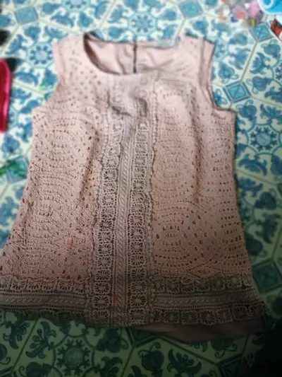 DEX Sleeveless Lace Blouse, View more