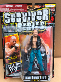 WWE Action Figure- Survivor Series -Stone Cold Steve Austin -New
