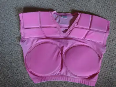 Lady Size 12 APTOELLA/RUGBY chest and upper body protector in very good condition.$10.00. Was used b...