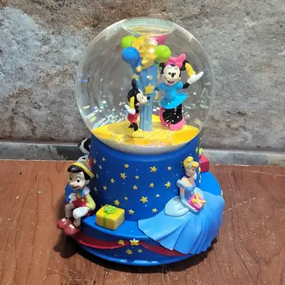 Disney 110th Birthday Music Globe, View more
