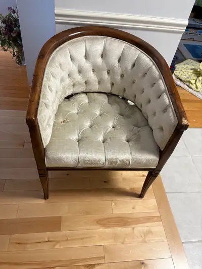 Upholstered Armchair, View more