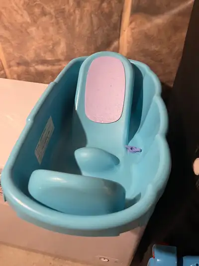 Baby items, crib, mattress, tub, swing, playpan, View more