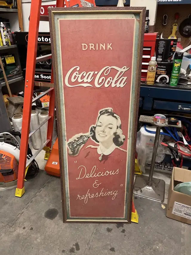 More vintage antique metal signs for sale 306-717-9678 in Arts & Collectibles in Edmonton - Image 6