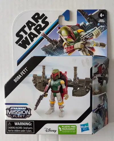HASBRO STAR WARS MISSION FLEET BOBA FETT, View more