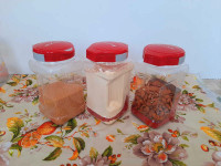 Plastic container with lid