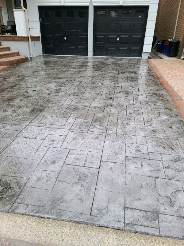 Concrete work (Driveway and backyard) Interlock, Paving & Driveways