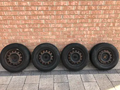 2012-2023 Kia Rio Tires and rims Comfort Wanli 185/70R14! In good condition!