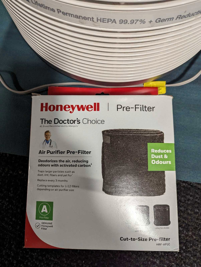 Honeywell HEPA Air Purifier in Heaters, Humidifiers & Dehumidifiers in Oshawa / Durham Region - Image 4