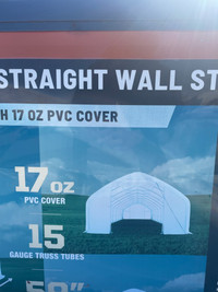20x40 straight wall fabric building- *NEW*