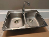 Kitchen sink and faucet