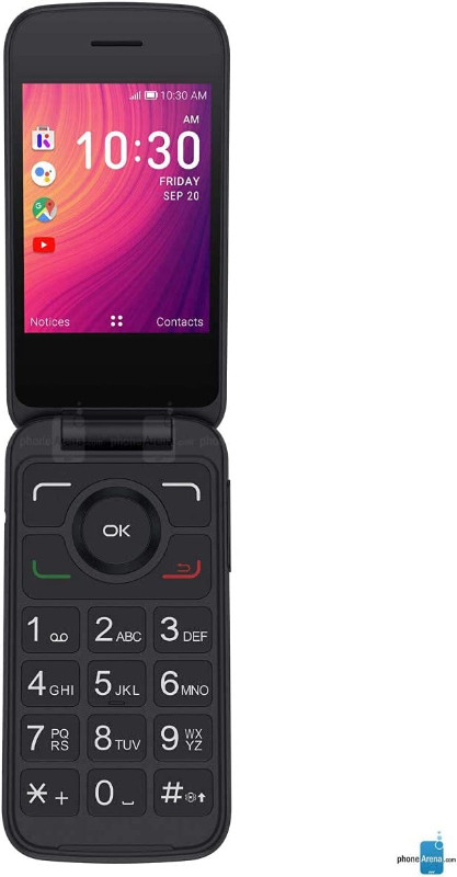 Alcatel GO FLIP 3 4052O Cell Phone - Black in Cell Phones in Mississauga / Peel Region - Image 4