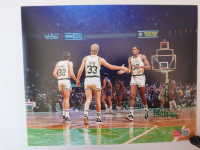 Robert Parish Boston Celtics Signed 10x8 Photo With COA
