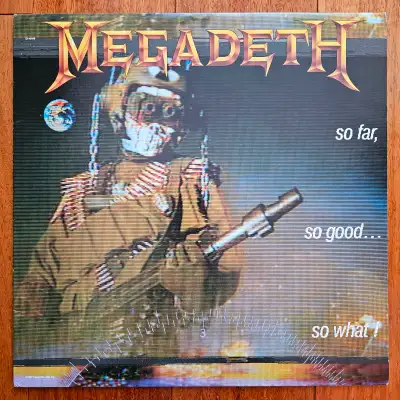 Megadeth "So Far, So Good... So What!" VINYL LP, View more