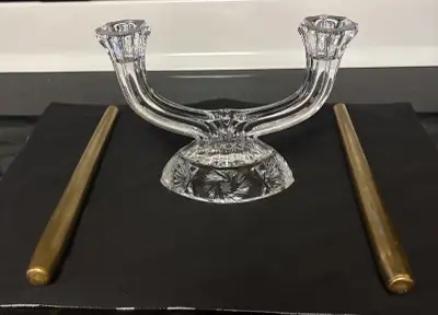 Authentic Bohemia Crystal Candelabra, View more