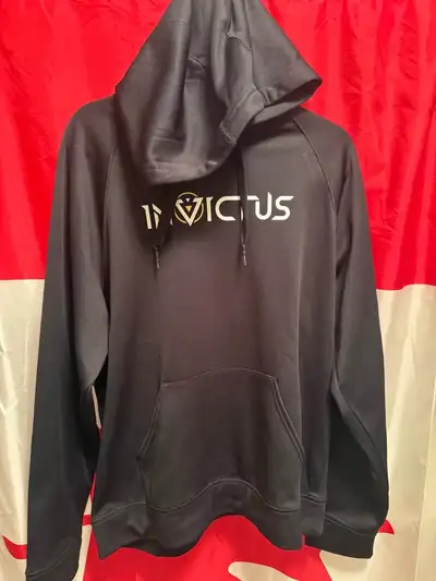 New Invictus the Undefeated gaming black hoodie Large, View more