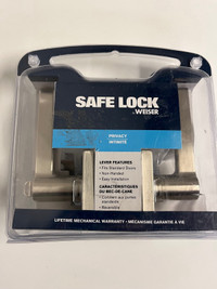 New Weiser Safe Lock SS Privacy Set
