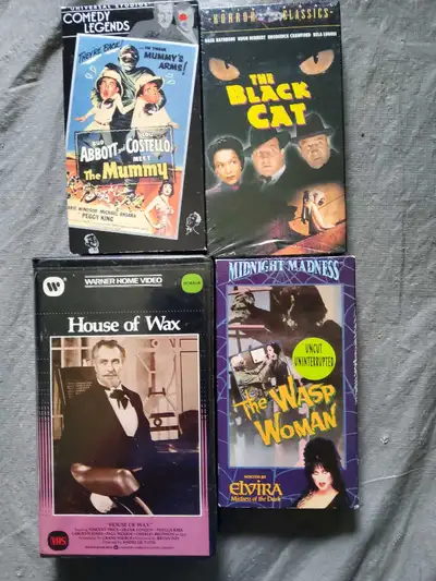 Assorted Horror VHS, View more