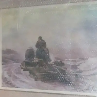 Vintage Wm. Bodine - Sledding - Gift Idea!, View more