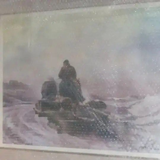 Vintage Wm. Bodine - Sledding - Gift Idea! in Arts & Collectibles in Sault Ste. Marie - Image 2