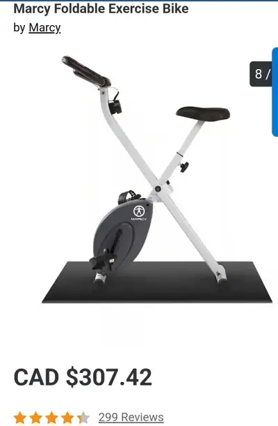 Marcy Foldable Exercise Bike, View more