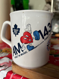 AM 1430 first in music mug, made in England