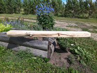 NATURAL  PINE LOG FIREPLACE  MANTELS