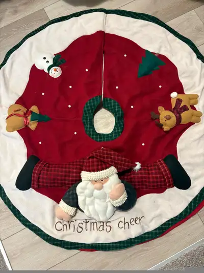 X-mas tree skirt, View more