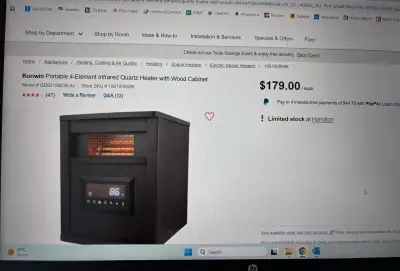 Perfect working order.