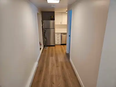 If ad is up, it is still available. 1 bedroom 1 bathroom plus den basement suite, self contained lau...