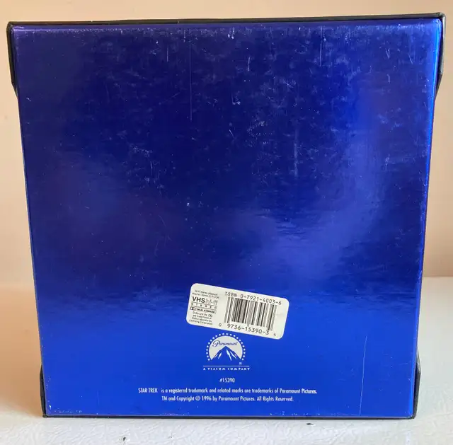 1996 Star Trek VHS 7 tape Collectors Edition in CDs, DVDs & Blu-ray in Guelph - Image 4