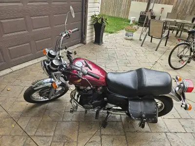 1984 Honda CM450, in good condition, changed the exhaust, tires and headlight, Its in storage now, c...