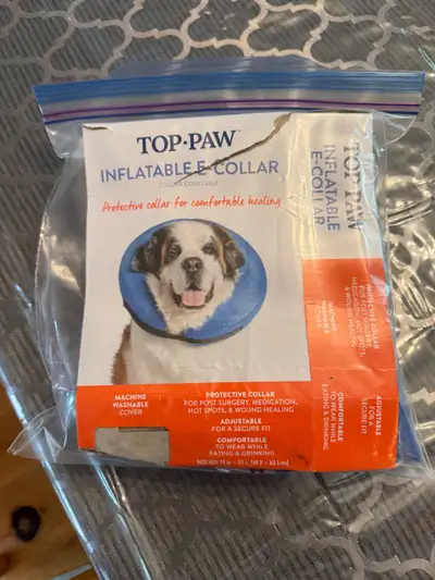 Top Paw Inflatable E-Collar, View more